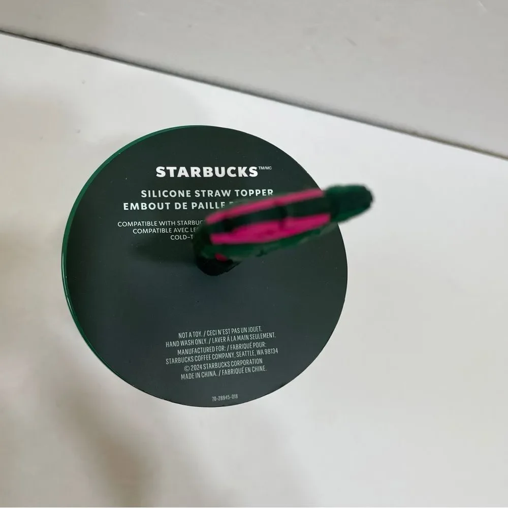 NEW WITH TAGS STARBUCKS 2024 HOLIDAY REINDEER PEACOCK COLLECTION COLD CUP TUMBLR